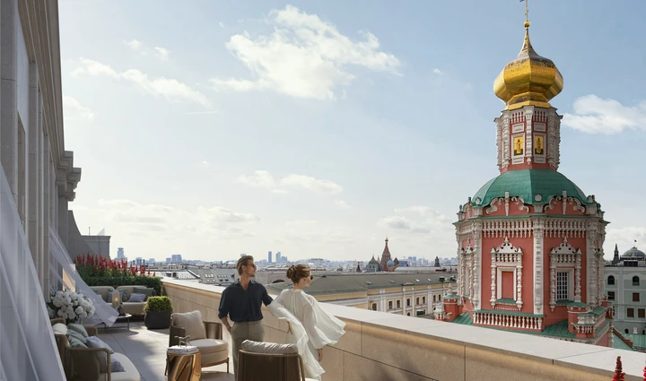 Collection вид с террасы в сторону Гостиного двора