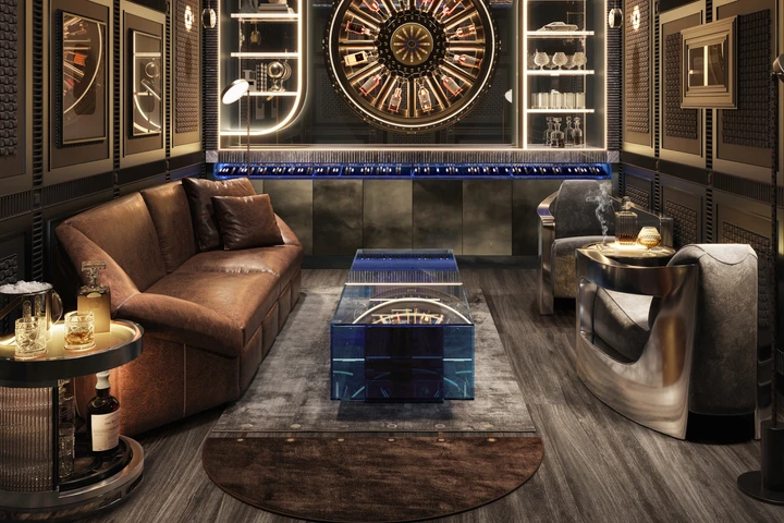 Residence Nicole CLub & Residence, сигарная комната