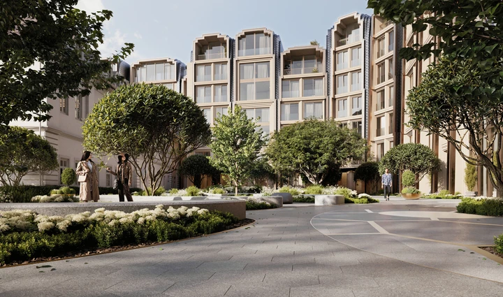 Residence Пространство приватного внутреннего двора