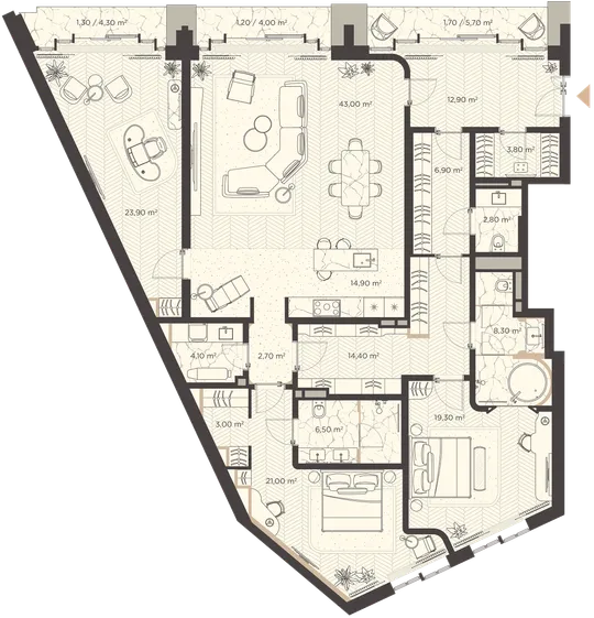Residence Plan №104C
