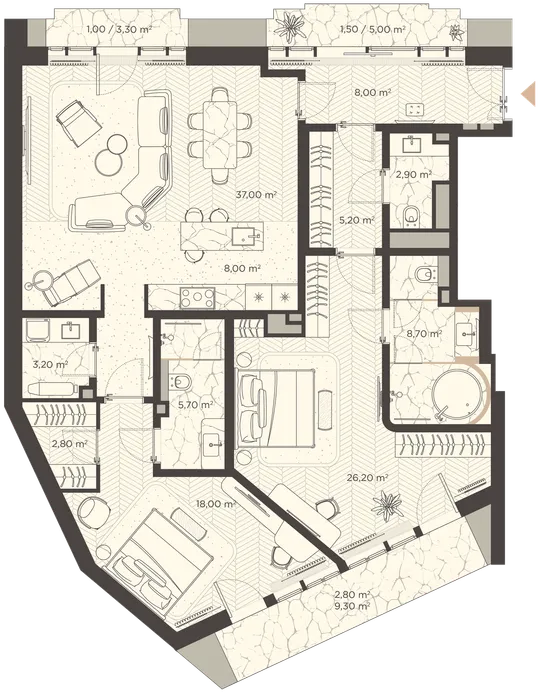 Residence Plan №110C