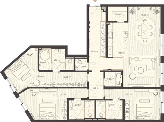 План квартиры №306C