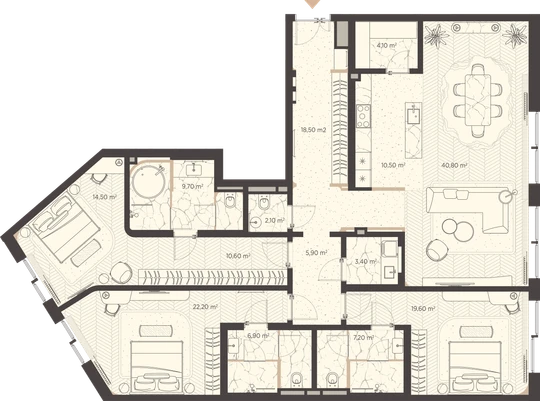 План квартиры №309C