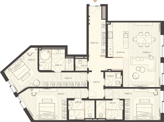 План квартиры №312C