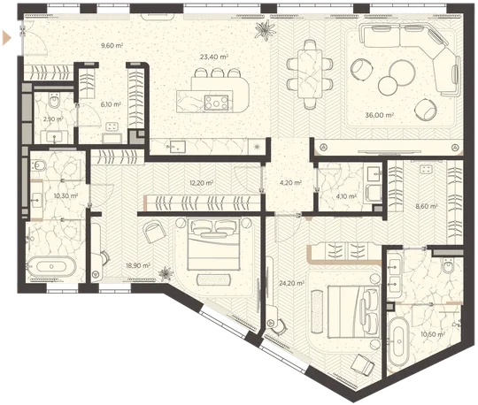 Residence Plan №213D