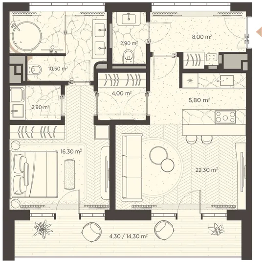 Residence Plan №215D