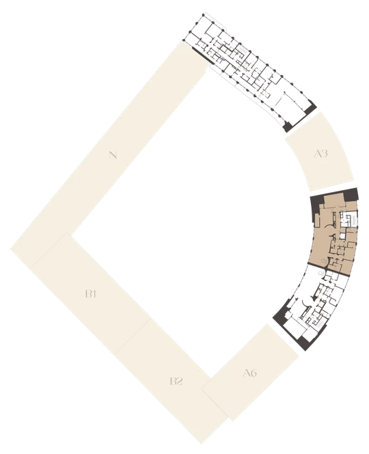 План квартиры №413A