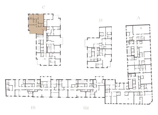 План квартиры №13C