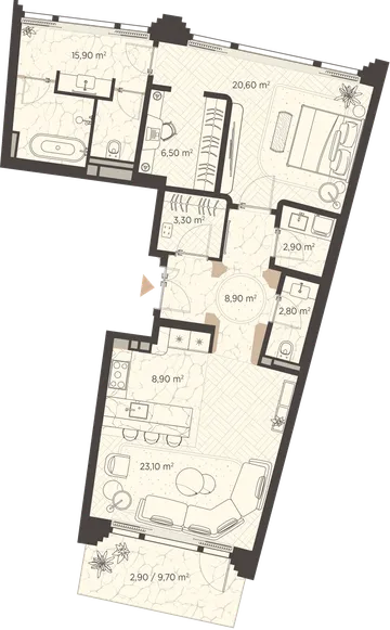 Residence Plan №210A