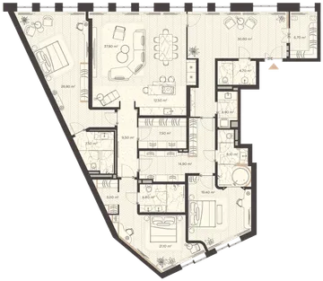 План квартиры №102C