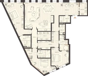 План квартиры №103C