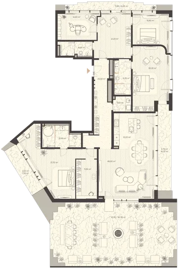 План квартиры №316C