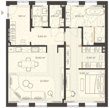 Residence Plan №109D